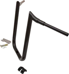 LA Choppers 1.5in Black Ape Hanger Handlebar 18in Rise