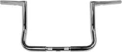 LA Chopper Chrome 1.25 Twin Peaks Touring Handlebar 10 Rise