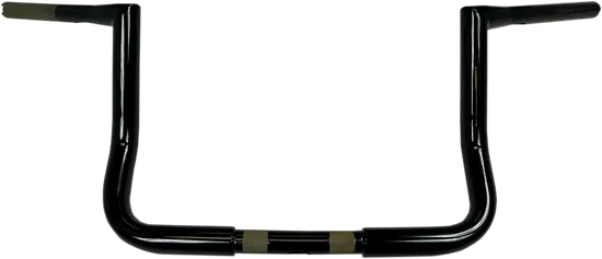 LA Chopper Black 1.25 Twin Peaks Touring Handlebar 10 Rise