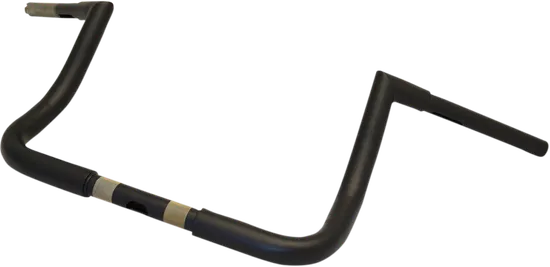 LA Chopper Flat Black 1.25 Twin Peaks Touring Handlebar 10 Rise