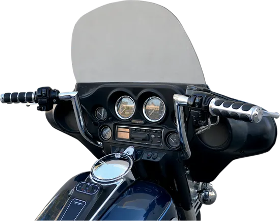 LA Chopper Chrome 1.25 Twin Peaks Touring Handlebar 12 Rise