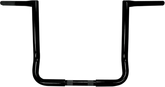 LA Chopper Black 1.25 Twin Peaks Touring Handlebar 14 Rise