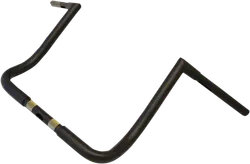 LA Chopper Flat Black 1.25 Twin Peaks Touring Handlebar 14 Rise