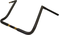 LA Chopper Flat Black 1.25 Twin Peaks Touring Handlebar 16 Rise