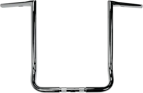 LA Chopper Chrome 1.25 Twin Peaks Touring Handlebar 18 Rise