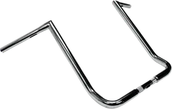 LA Chopper Chrome 1.25 Twin Peaks Touring Handlebar 18 Rise