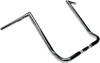 LA Chopper Chrome 1.25 Twin Peaks Touring Handlebar 18 Rise