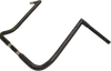 LA Chopper Flat Black 1.25 Twin Peaks Touring Handlebar 18 Rise