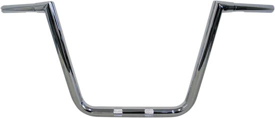LA Chopper 1.25in Chrome Hefty Big Twin Peaks Handlebar 13in Rise 1