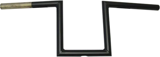 LA Choppers 1in Flat Black Narrow Z Handlebars 8in Rise 1