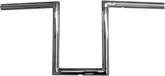 LA Choppers 1in Chrome Narrow Z Handlebars 10in Rise 2