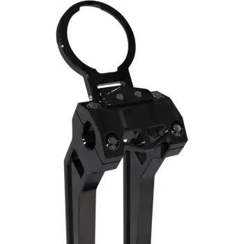 LA Choppers Black Single Gauge Mount