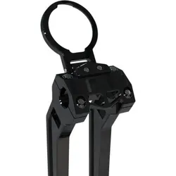 LA Choppers Black Single Gauge Mount