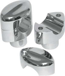 LA Choppers 1.5in Chrome Mohawk Handlebar Riser