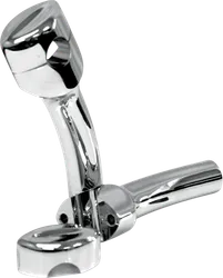 LA Choppers 5.5in Chrome Mohawk Handlebar Riser w Pullback