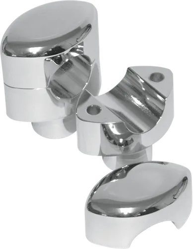 LA Choppers 1.5in Chrome Smooth Handlebar Riser