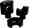 LA Choppers 1.5in Black Smooth Handlebar Riser