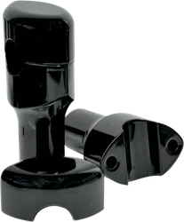 LA Choppers 3in Black Smooth Handlebar Riser
