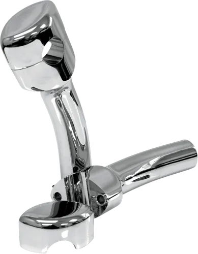 LA Choppers 5.5in Chrome Smooth Handlebar Riser w Pullback