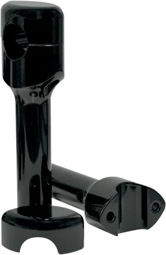 LA Choppers 6in Black Smooth Handlebar Riser