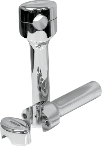 LA Choppers 6in Chrome Mohawk Hefty Handlebar Riser