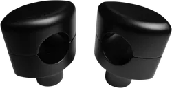 LA Choppers 1.5in Flat Black Smooth Hefty Handlebar Riser