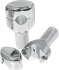 LA Choppers 3in Chrome Smooth Hefty Handlebar Riser