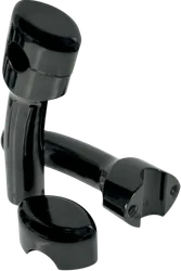 LA Choppers 5.5x1.25in Chrome Smooth Handlebar Riser w Pullback