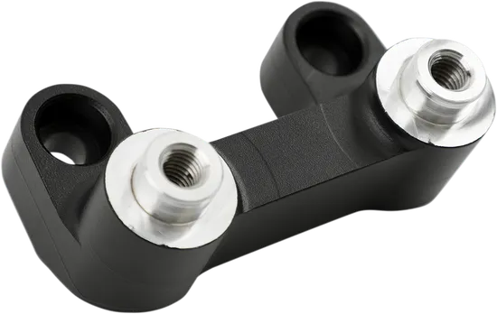 LA Choppers Black T Handlebar Adapter Mount