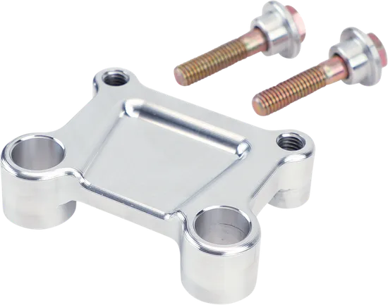 LA Choppers Silver T Handlebar Adapter Mount