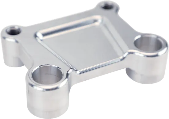 LA Choppers Silver T Handlebar Adapter Mount