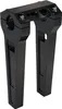 LA Choppers 6in Black Straight Performance Riser Pair for 1in Clamping D