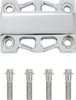LA Choppers 6in Chrome Straight Performance Riser Pair for 1in Clamping D