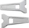 LA Choppers 10in Chrome Straight Performance Riser Pair for 1in Clamping D