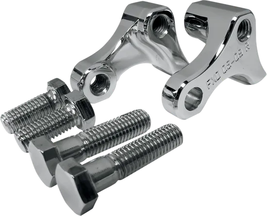 LA Choppers Chrome 1in Rear Lowering Kit