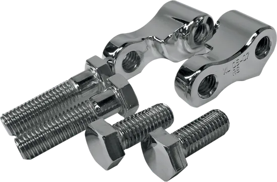 LA Choppers Chrome 1in Rear Lowering Kit