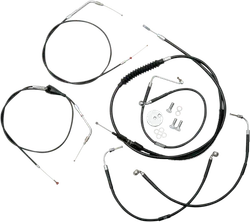 LA Chopper STD Black Handlebar Controls Kit use w Mini Ape Hangers