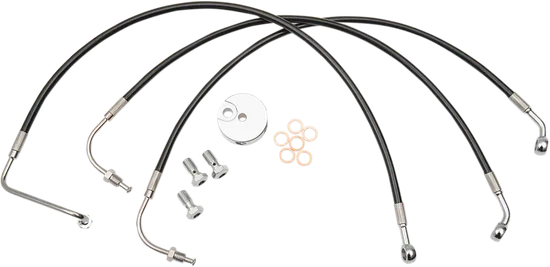 LA Choppers Front Brake Line Kit use w Mini Ape Hangers