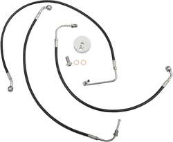 LA Choppers Front Brake Line Kit use w 12-14 in Ape Hangers