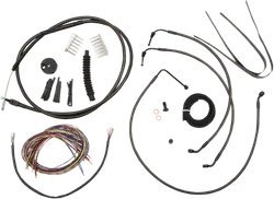 LA Chopper 15-17in Midnight Handlebar Controls Kit wo ABS