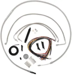 LA Chopper Stainless Steel 12-14 Handlebar Controls Kit wo ABS
