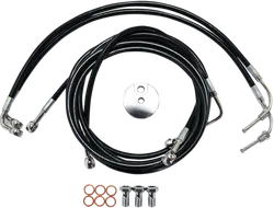 LA Choppers Front Brake Line Kit use w 12-14 in Ape Hangers