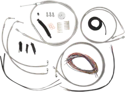 LA Chopper Stainless Steel Mini Ape Handlebar Controls Kit w ABS