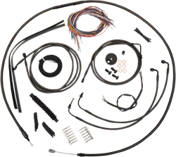 LA Chopper 18-20in Midnight Handlebar Controls Kit w ABS