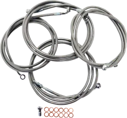 LA Chopper Std SS 18-20in Ape Hanger Controls Kit w ABS