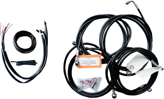 LA Chopper 12-14in Black Handlebar Controls Kit