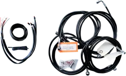 LA Chopper 12-14in Black Handlebar Controls Kit