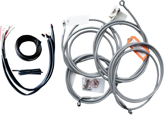 LA Chopper Stainless Steel 15-17 Handlebar Controls Kit w ABS 1