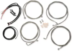LA Chopper Stainless Steel 15-17 Handlebar Controls Kit w ABS
