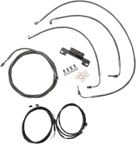 LA Choppers Stainless Steel Plug and Play 15-17 Controls Kit wo ABS